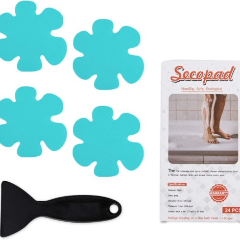 Unique Bargains Non Slip Bathtub Stickers Safety Shower Treads